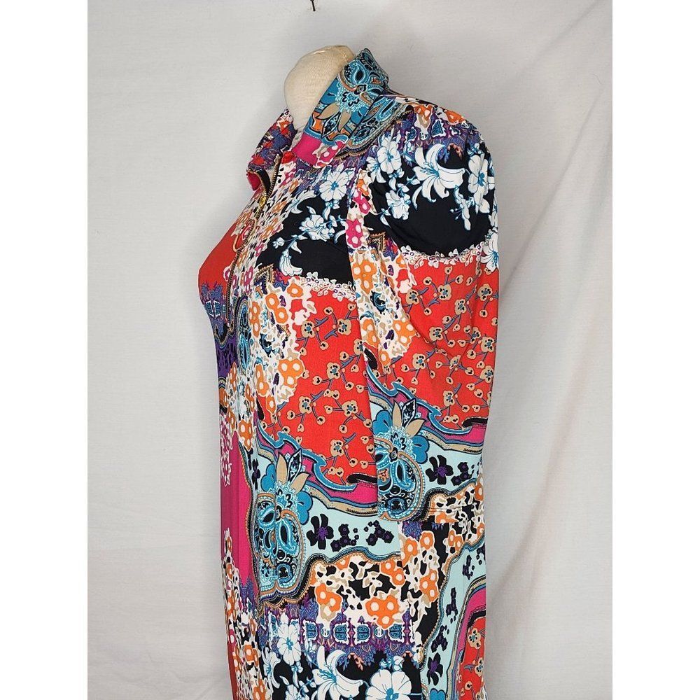 Mackenzie & James Retro/ Boho Midi Dress Size Med‎